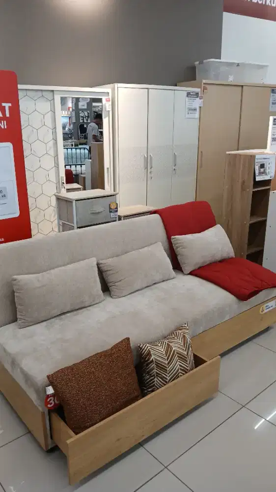Sofabed melofa kredit by home kredit bunga 0%
