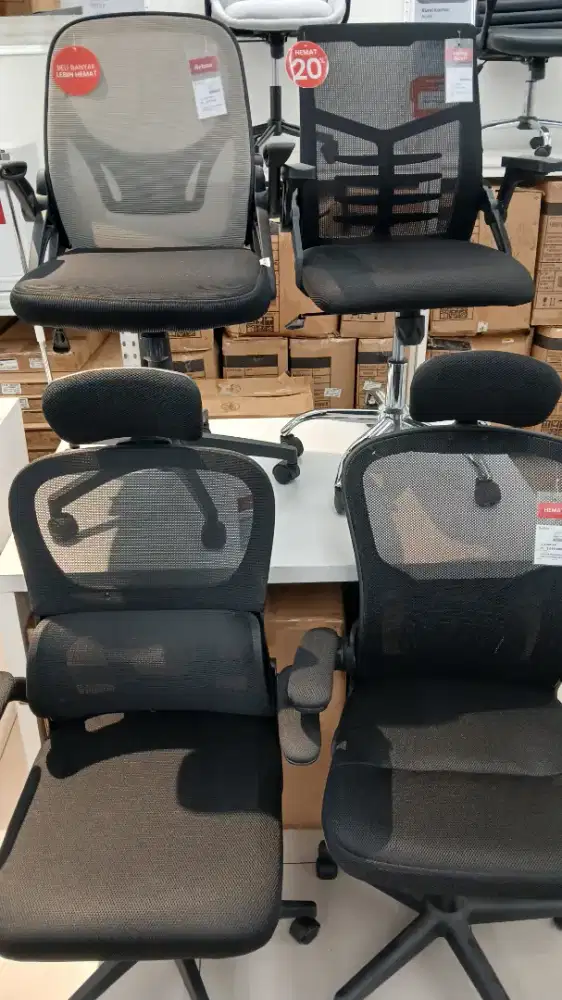 Kursi kantor buat di kantor anda, promo home kredit bunga 0% dp 0%