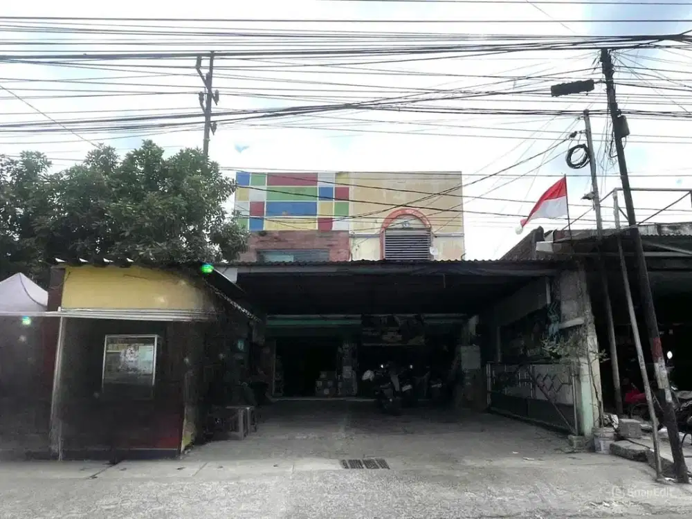 Jual Lelang 2 Ruko jadi 1 di Nol Jl Raya Menganti Wiyung Surabaya Barat