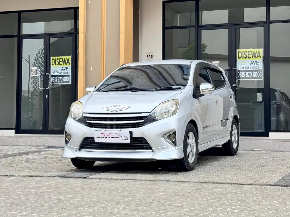 Toyota AGYA 1.0 TRD AT 2013 - SILVER