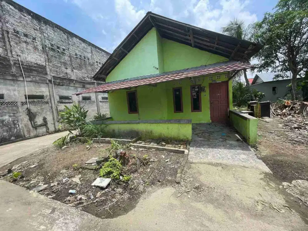 dijual rumah seharga tanah di jalan PDAM Sultan Mansyur,Bukit Lama  Palembang
