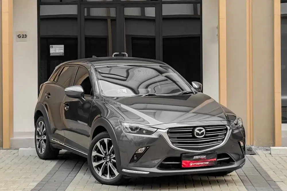 Mazda CX3 CX-3 1.5 Sport SkyactivG AT Matic 2023 Abu Abu Tua Metalik.