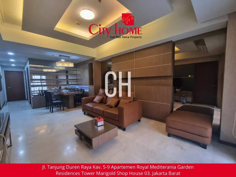 Dijual Apartemen Furnished di Royal Mediterania Garden Residences