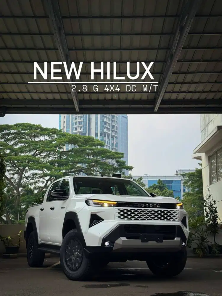 HILUX DOUBLE CABIN 2.8 (4x4) MT DIESEL SIAP KIRIM