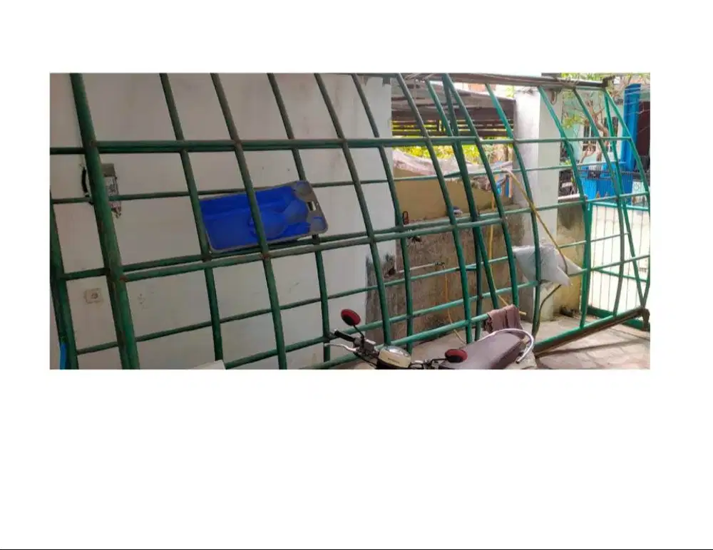 BESI GALVANIS AWNING BEKAS