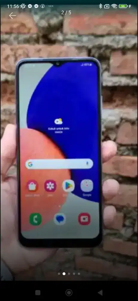 Samsung A22 ram 4/128 kondisi normal mulus