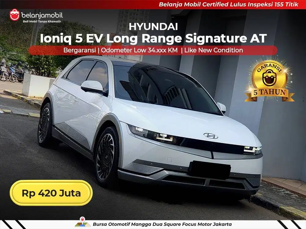 [ LOW KM ] Hyundai Ioniq 5 Long Range Signature EV 2022 2023