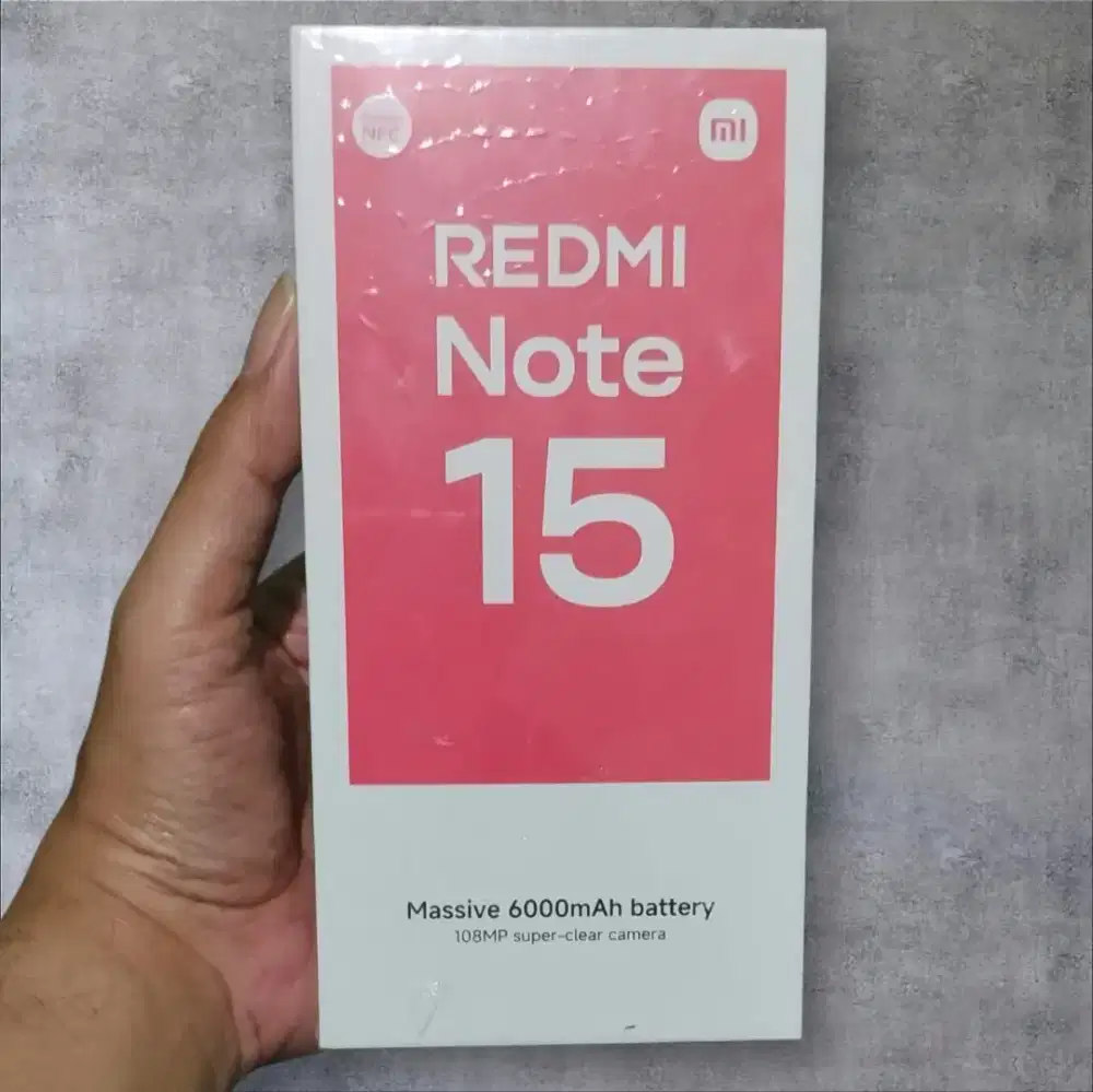 Xiaomi Redmi Note 15 8/128 Segel New Black