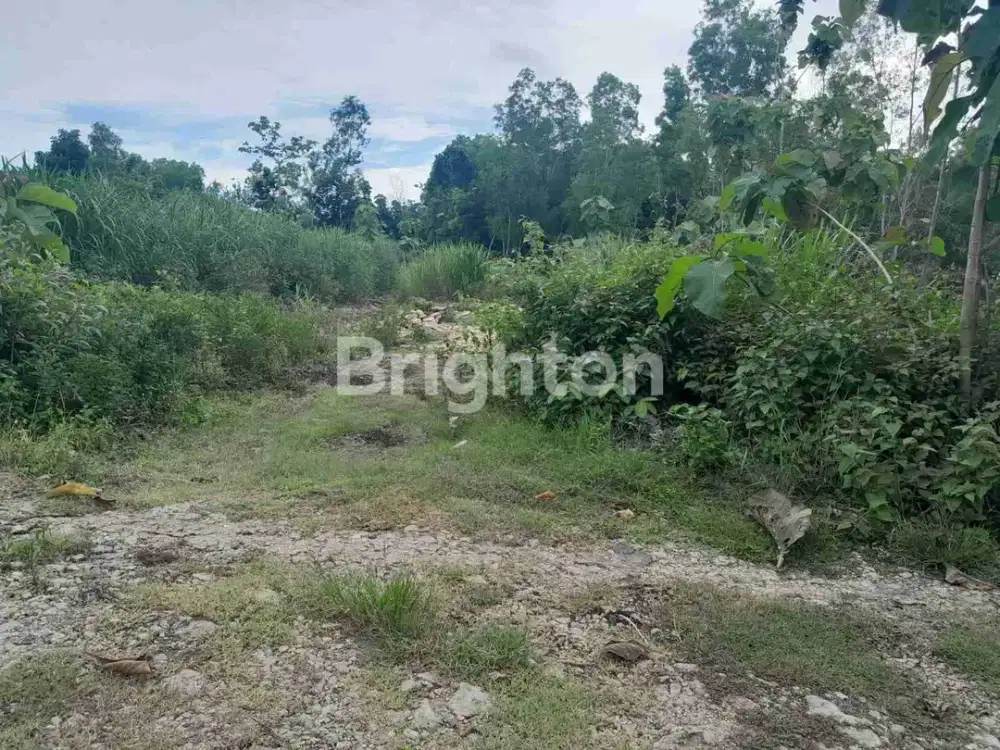 Tanah Luas 3.258 mt Datar Siap Bangun