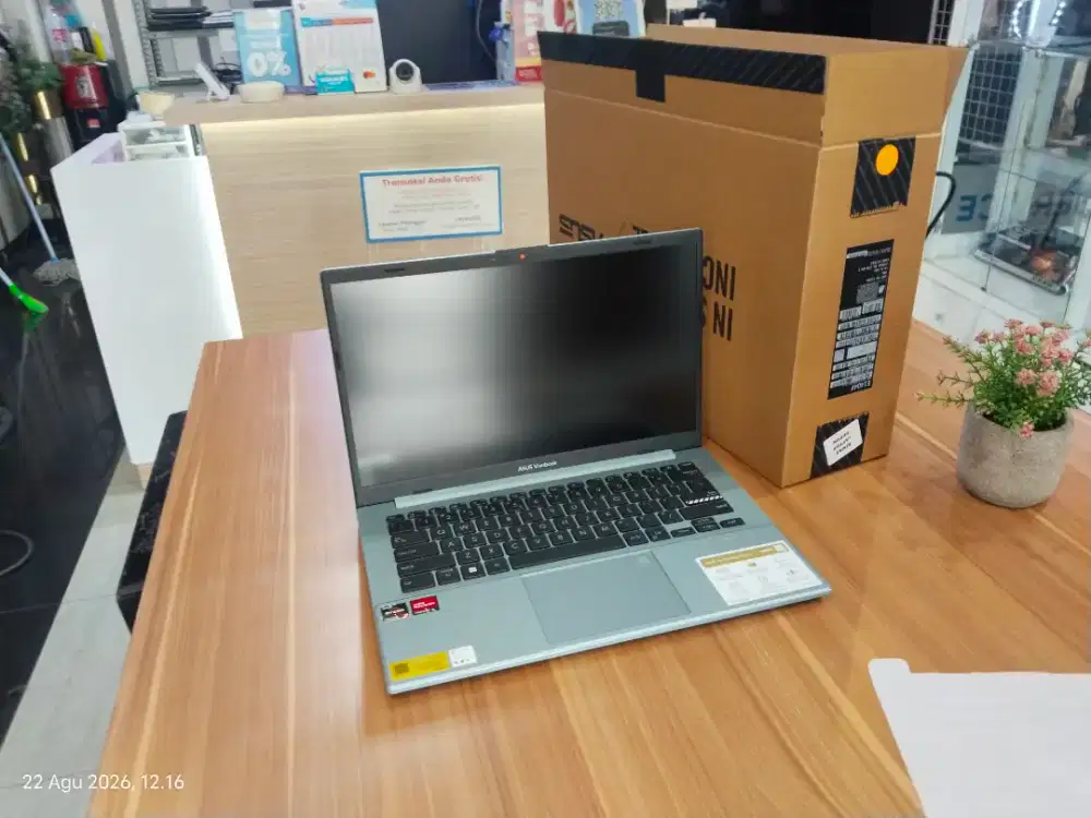 Kredit Laptop Asus tanpa DP, bunga 0%, syarat cukup KTP