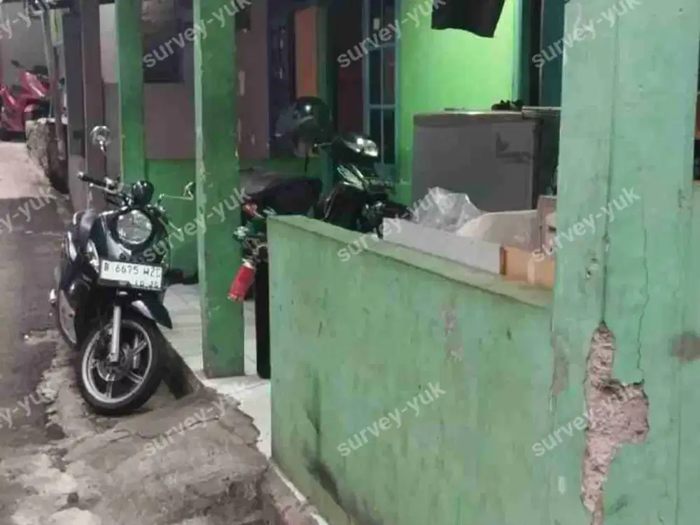 Kontrakan 4 pintu Akses Motor AJB  Pondok Kacang Timur