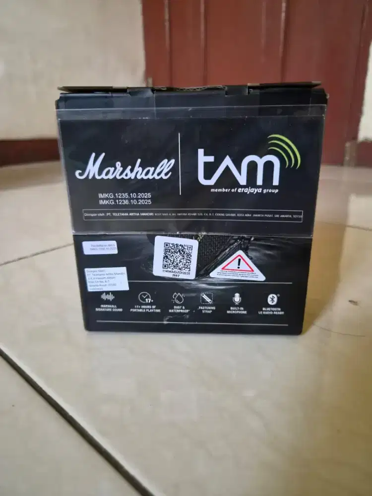 Dijual BNOB :

Speaker merk Marshall Willen II
