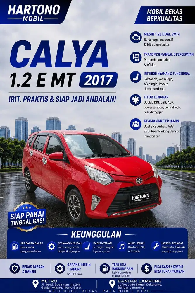 CALYA 1.2 E MT 2017