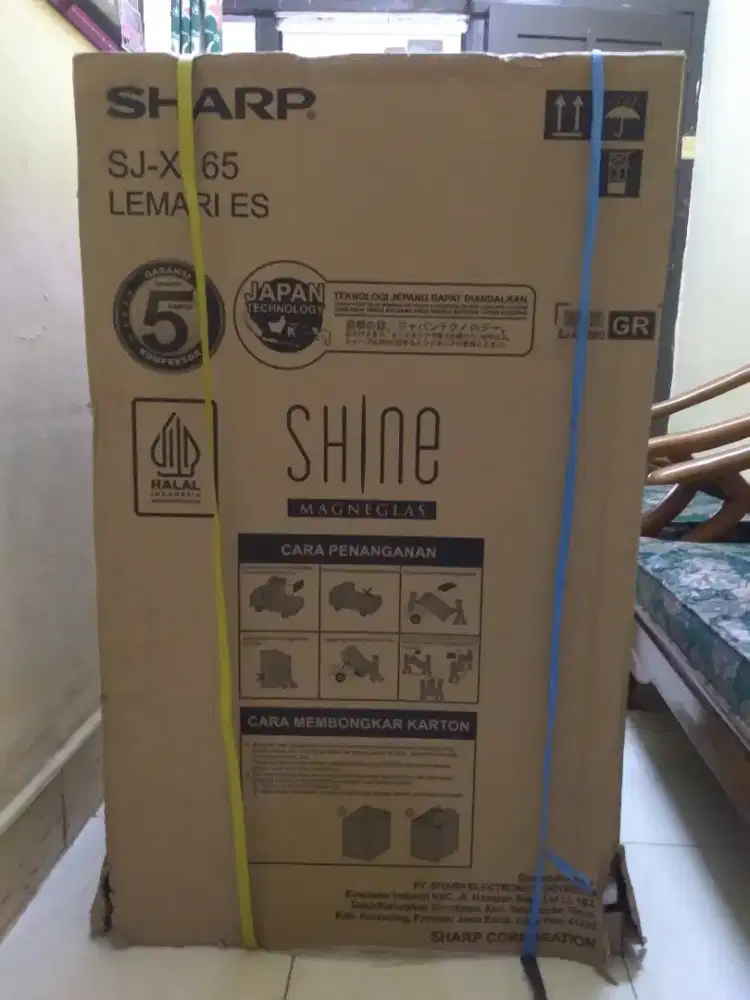 Kulkas 1 pintu merk sharp