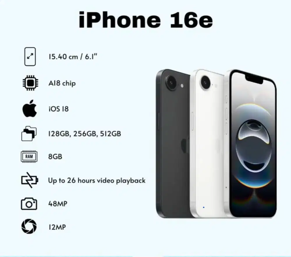 Iphone 16e 256g
