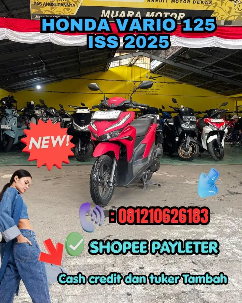 HONDA VARIO 125 ISS 2025 SIAP PAKAI