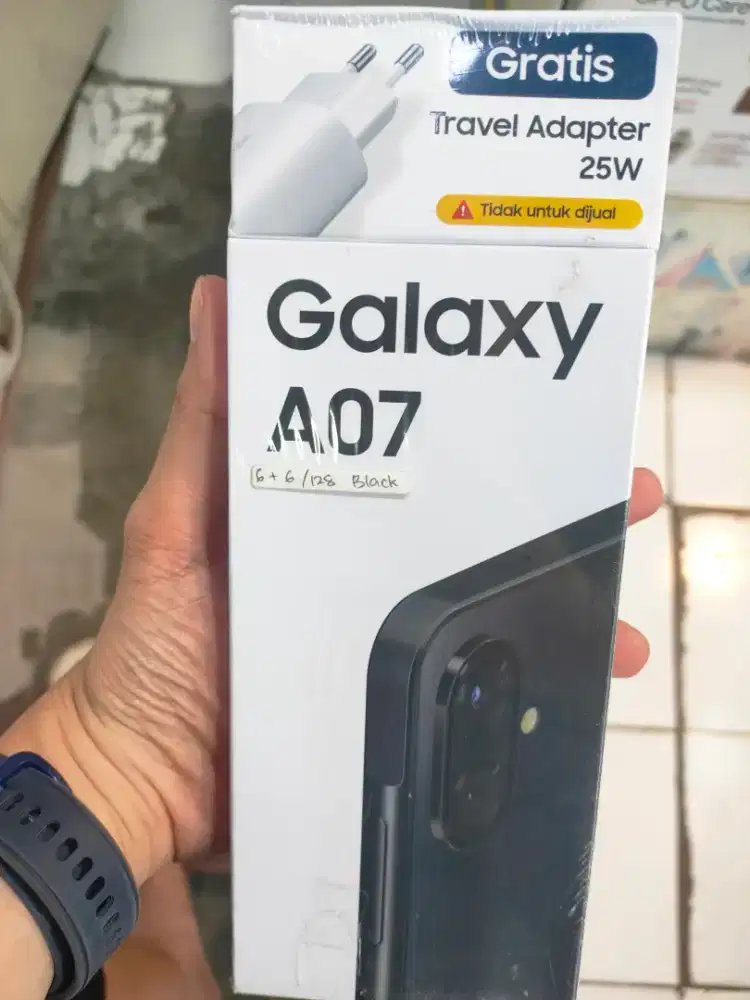 SAMSUNG A07 6+6/128GB NEW!!