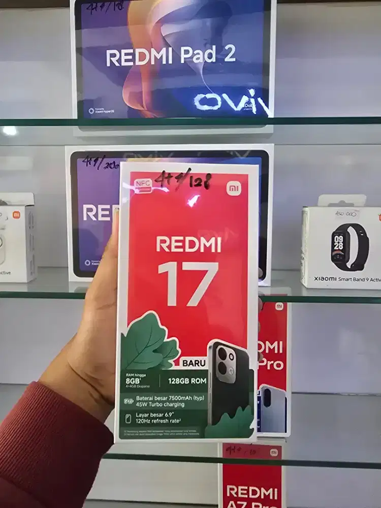 XIAOMI REDMI 17 4+4/128 BATERAI JUMBO