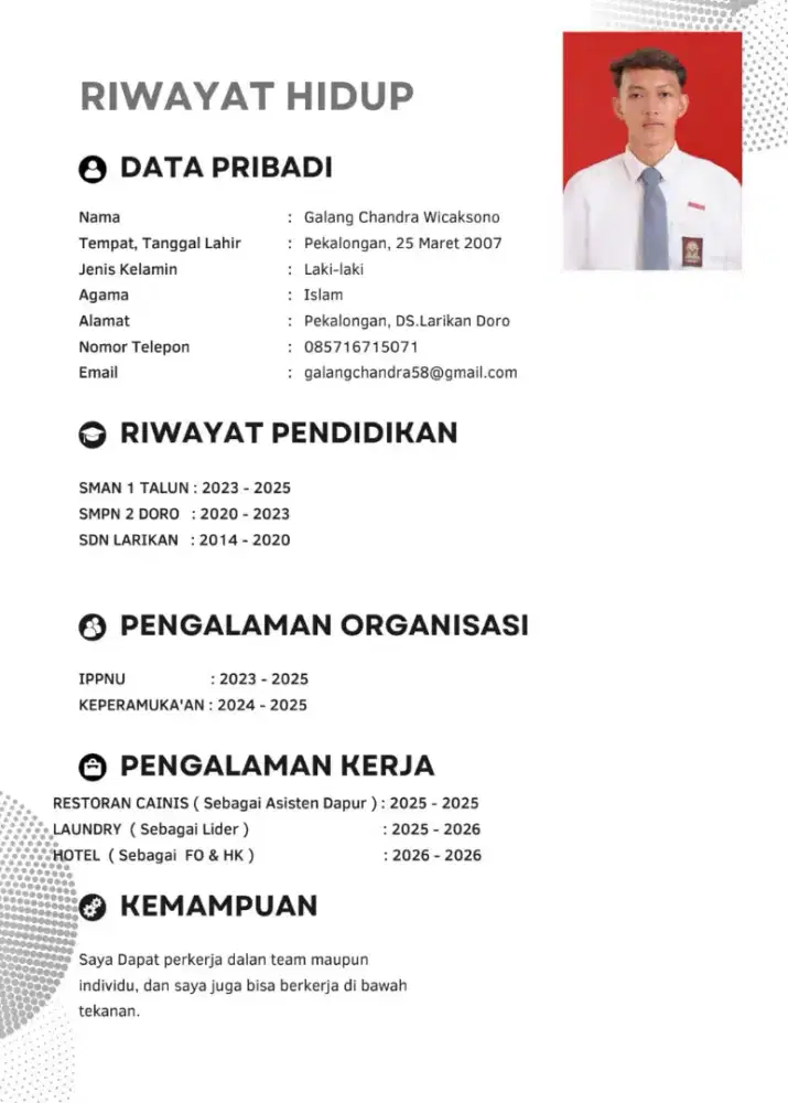 sedang mencari pekerjaan