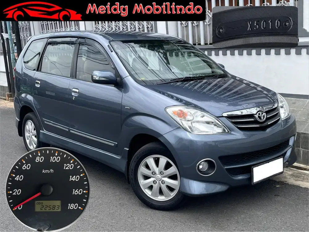 KM 22rb Antik) Toyota Avanza S 1.5 AT 2010 Matic bot g top 2011 iri mt