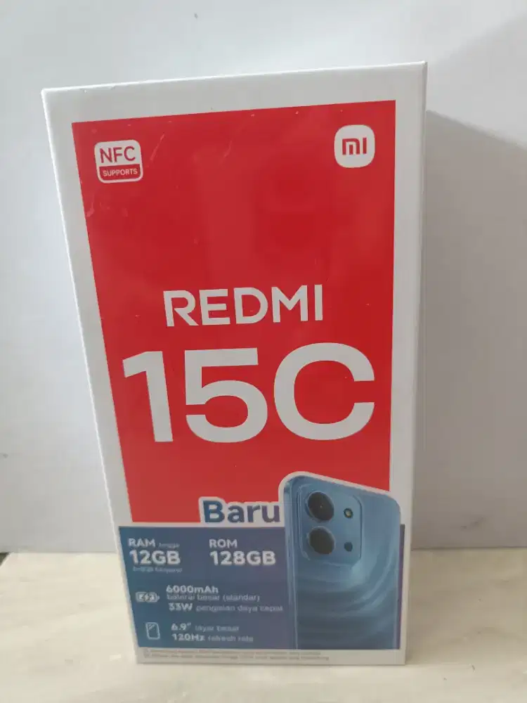 Redmi 15c ram 6+6/128 PROMO Cash&KREDIT