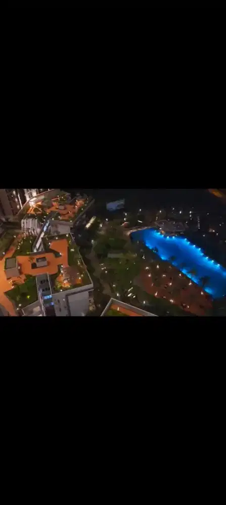Disewakan aparteman gold coast pik studio size 38m lt.16 best view