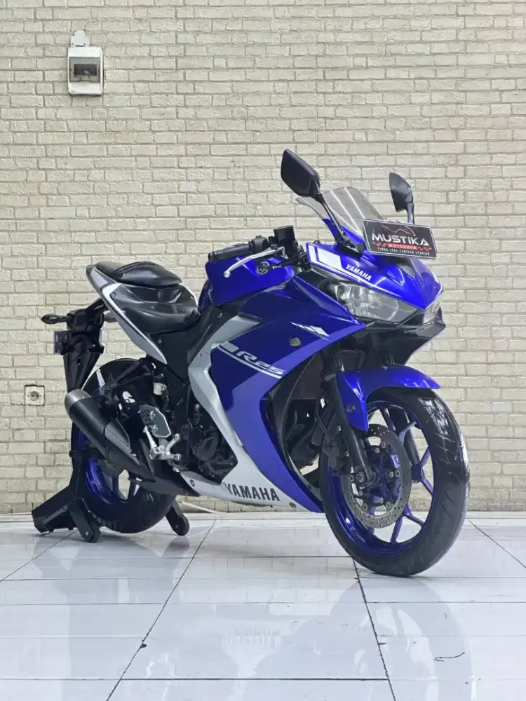 TERMURAH‼️ Yamaha R25 2017 Blue Favorit - Dava Mustika
