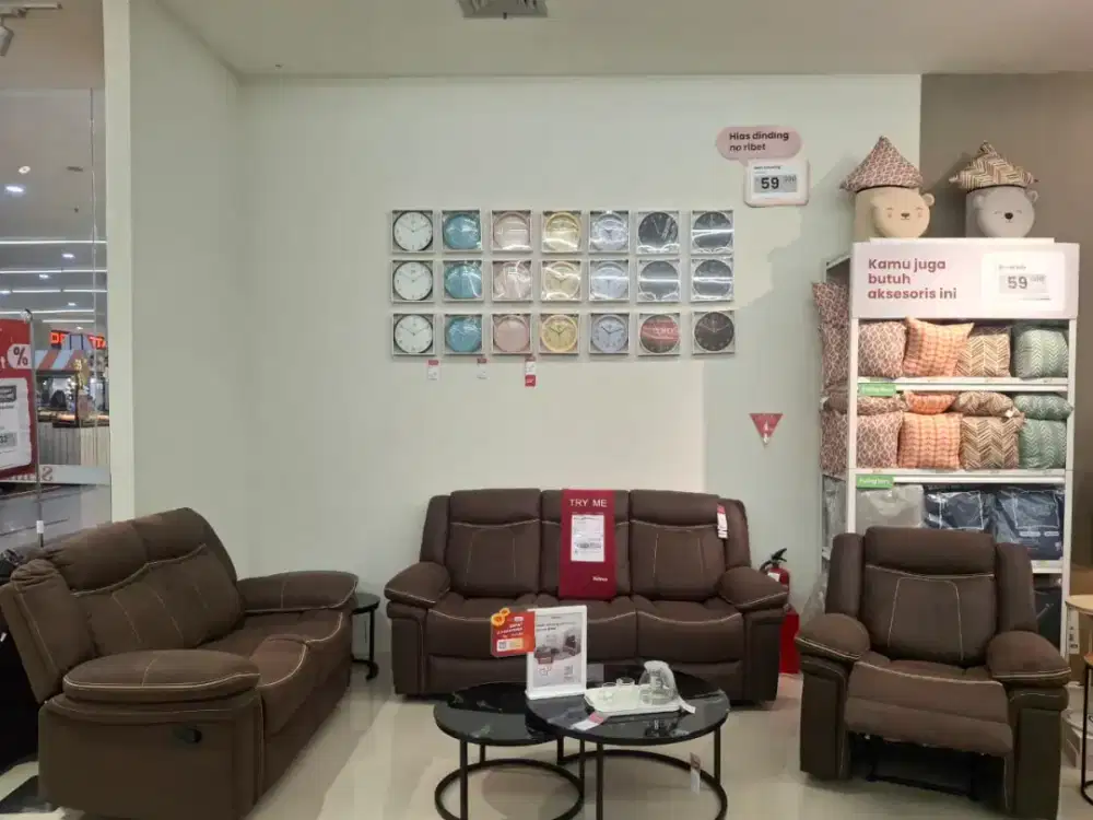 Promo Spesial Sofa Set Recline 3+2+1