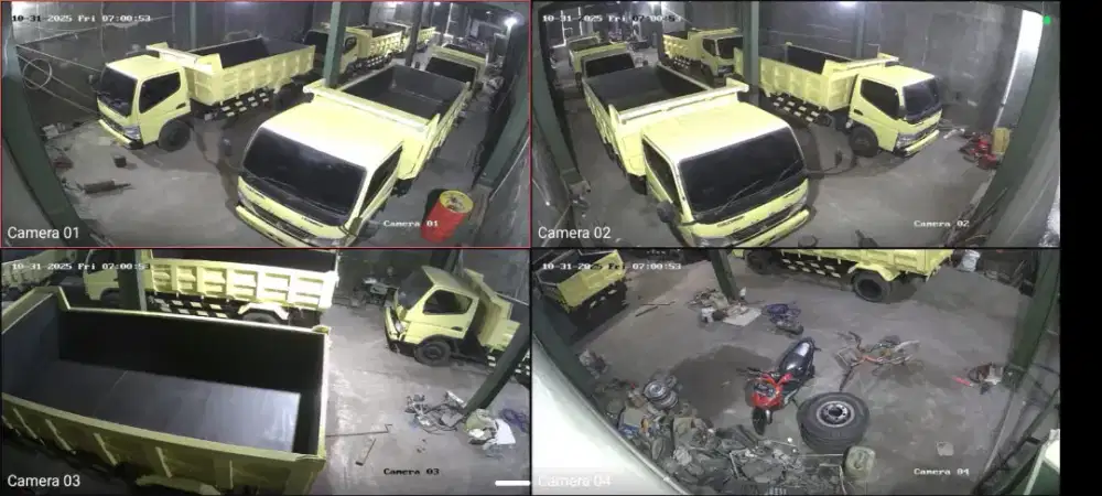 Camera Cctv Hd,audio dan mudah di pantau melalui hp siang dan malam
