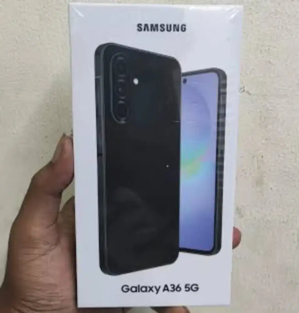 Samsung Galaxy A36 5G 8GB+256GB Black BNIB Garansi Resmi SEIN