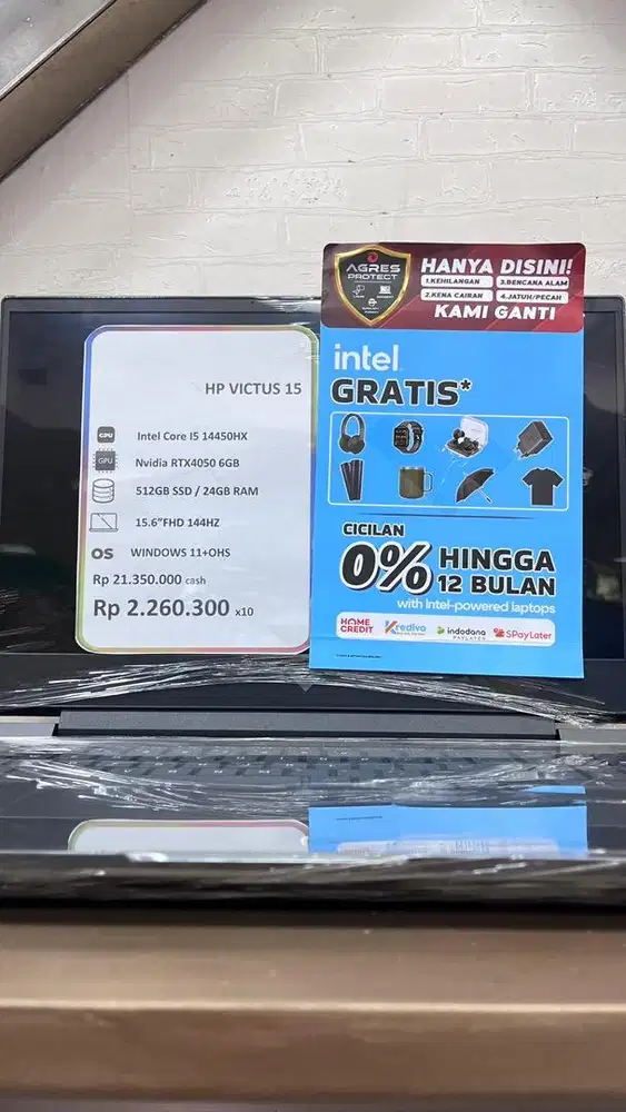 Laptop Hp Victus 15 Promo Cicilan Tenor Panjang