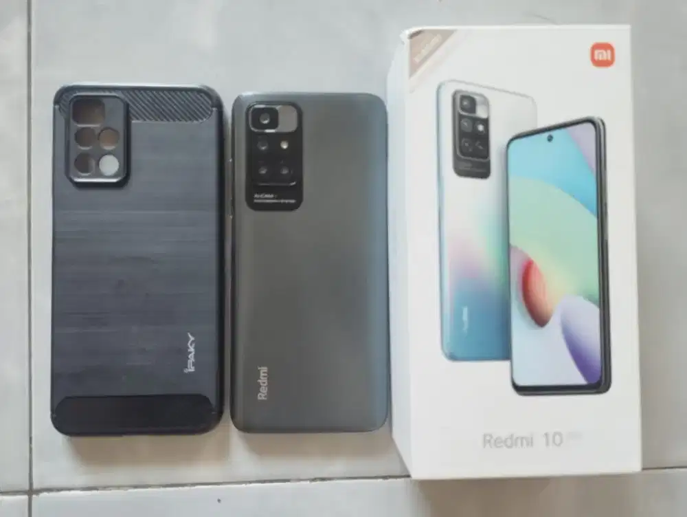 Redmi Note 10 Ram 4+3/64gb Fullset
