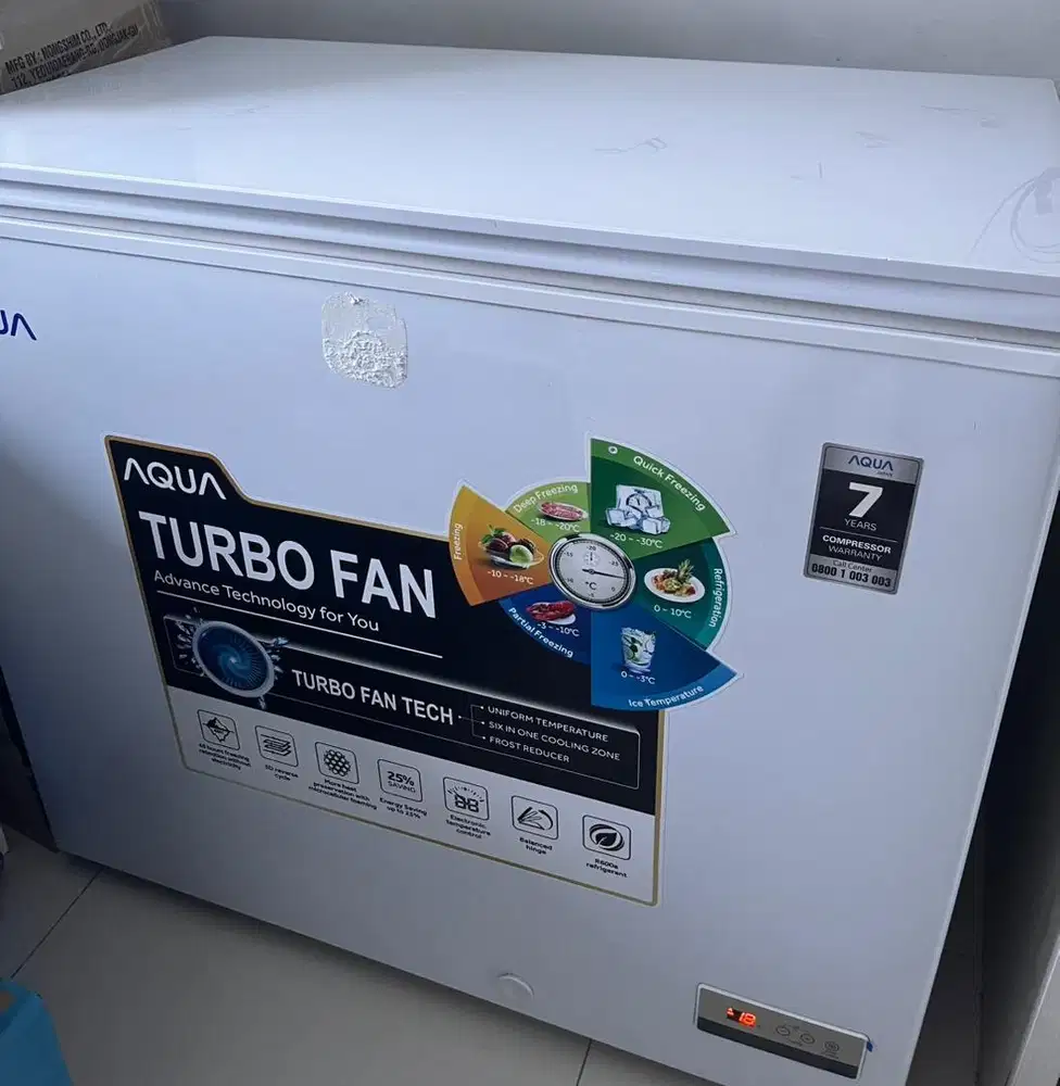 Dijual Freezer Aqua Turbo Fan AQF 220 TF