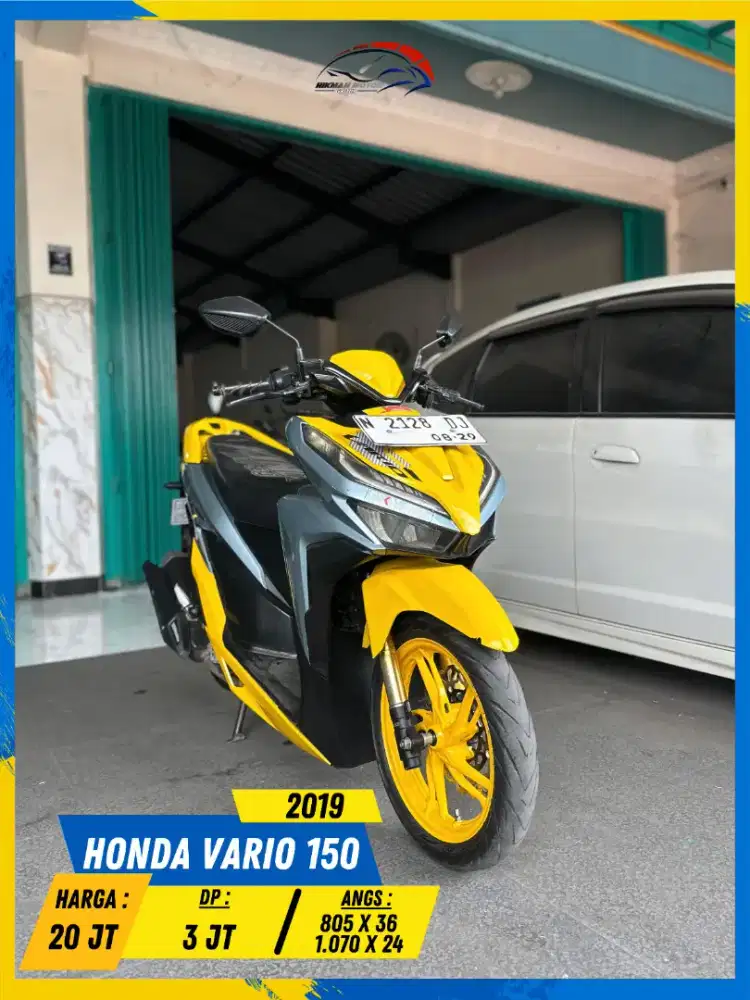 HONDA VARIO 150 2019 NEGO SAMPE DEAL MASZEHH HIKMAH MOTOR KEPUH MALANG