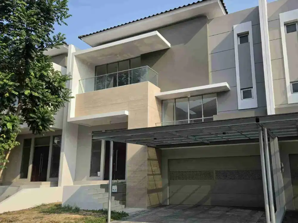 DISEWAKAN RUMAH SERENA LAGOON 12X25 GOLF ISLAND READY