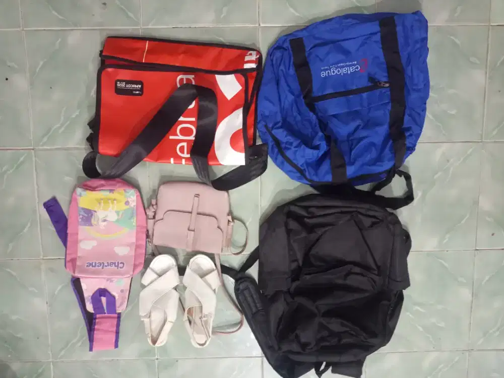 Tas dan sandal layak pakai