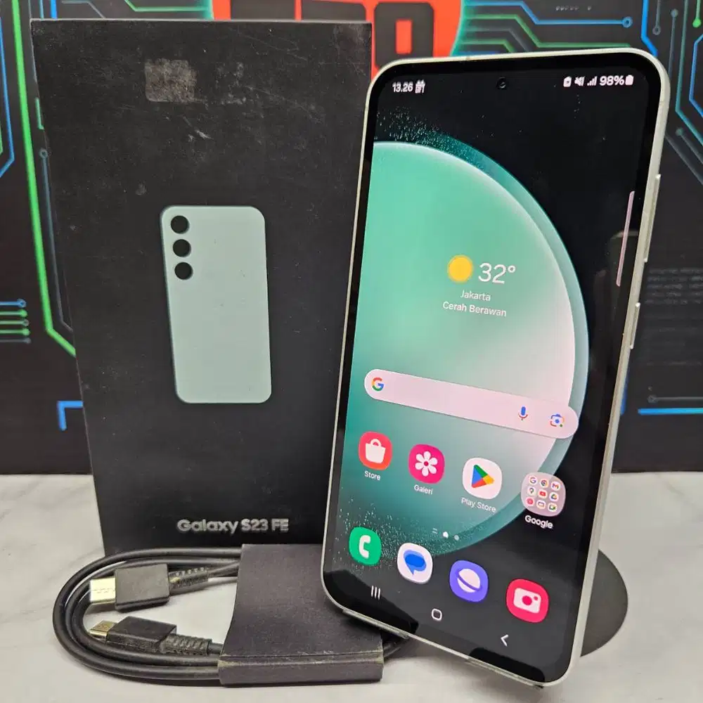 Samsung Galaxy S23 FE 8/128GB Mint Resmi SEIN Fullset No Minus