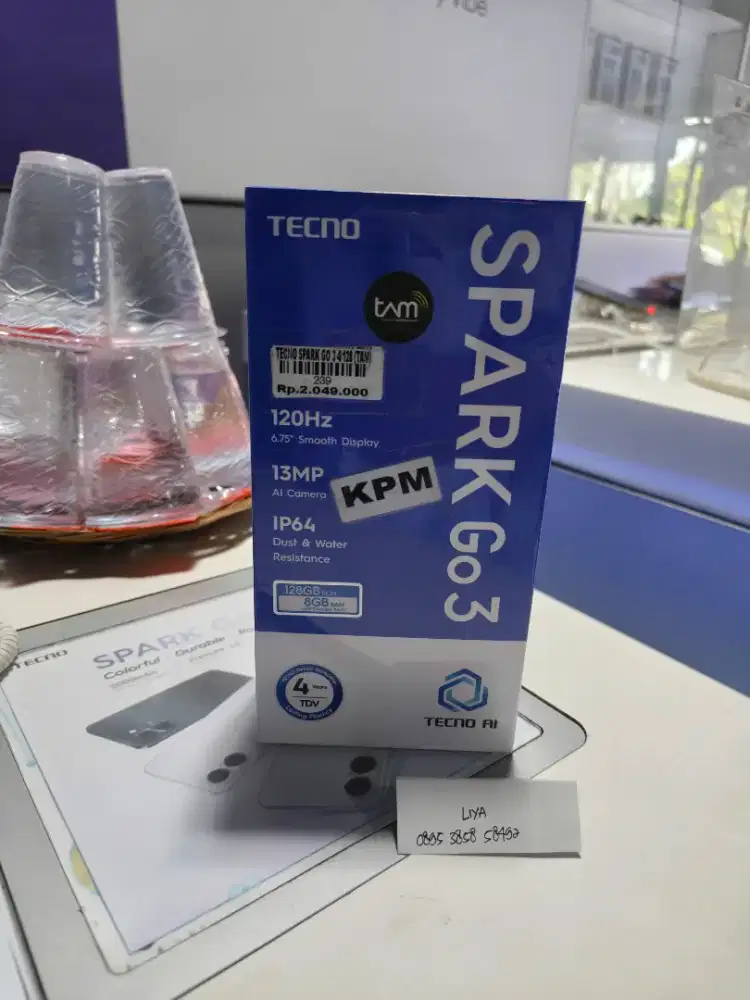 TECNO SPARK GO 3 4/128 | ATLANTIS DAHSYAT