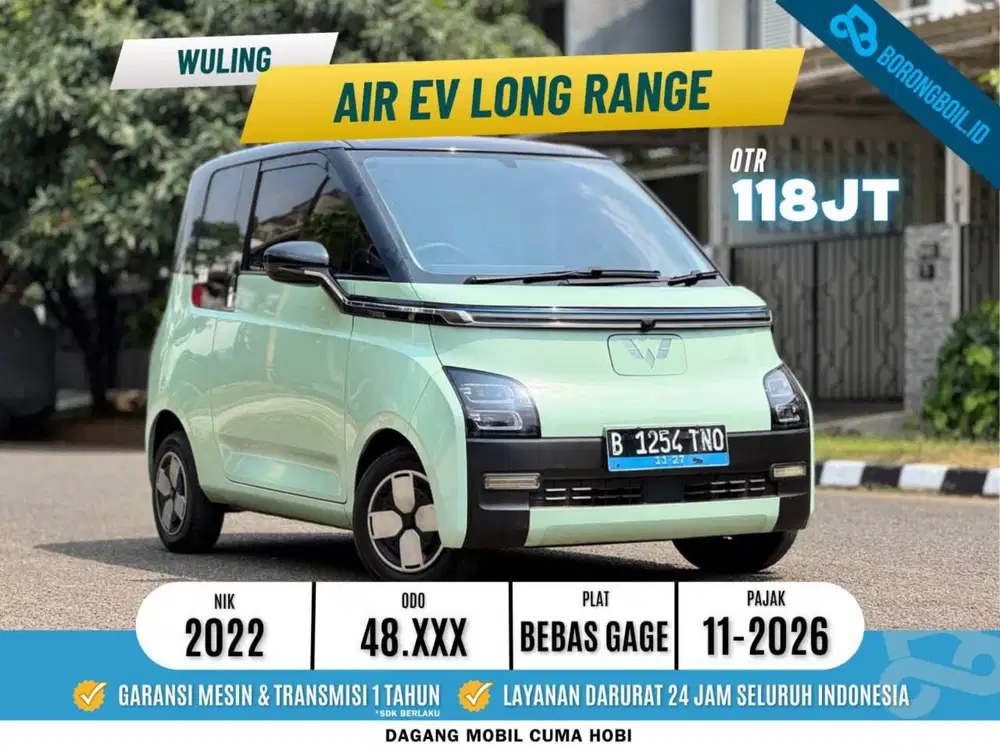Wuling Air EV Long Range 2022 NO PR SIAP PAKAI
