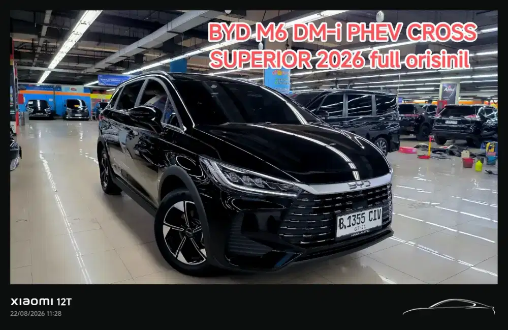 BYD M6 DM-i PHEV CROSS SUPERIOR 1.5 AT 2026 full orisinil