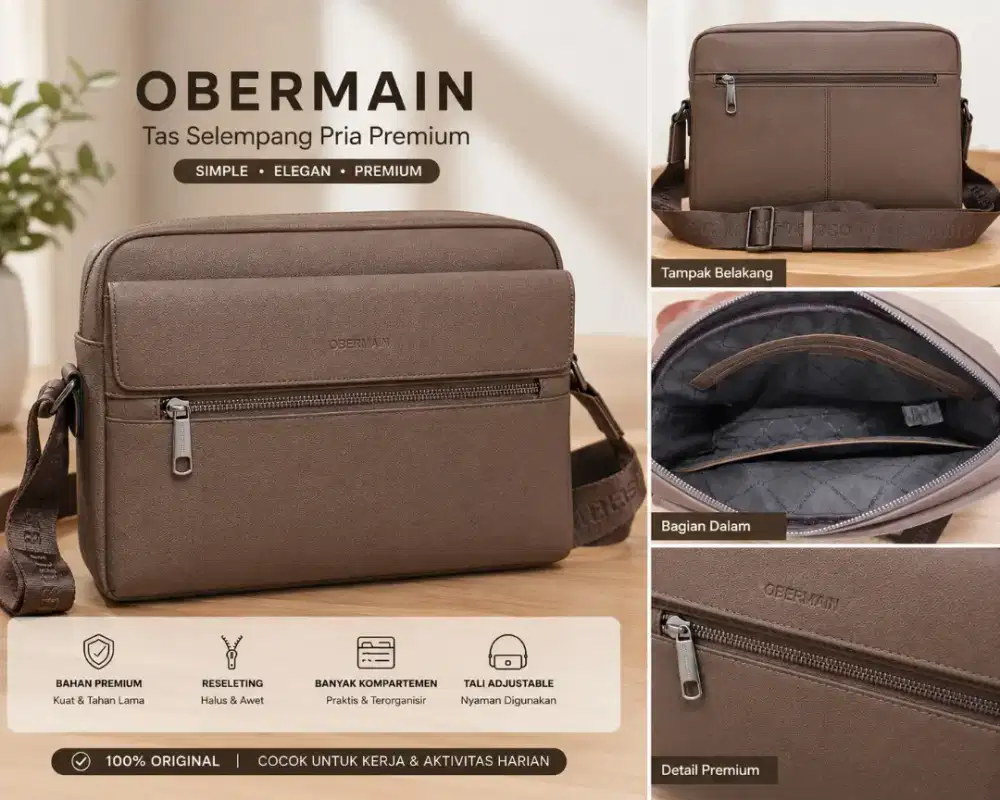 Dijual Sling Bag Obermain Baru