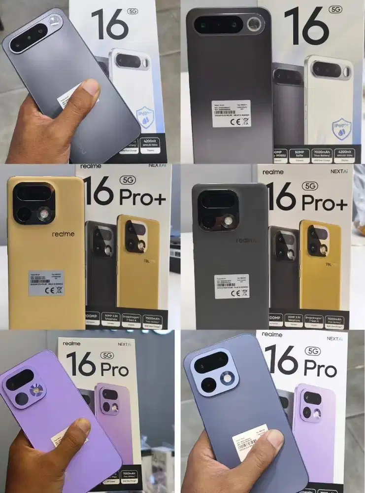 Promo cash dan kredit realmi 16 5g dp o%