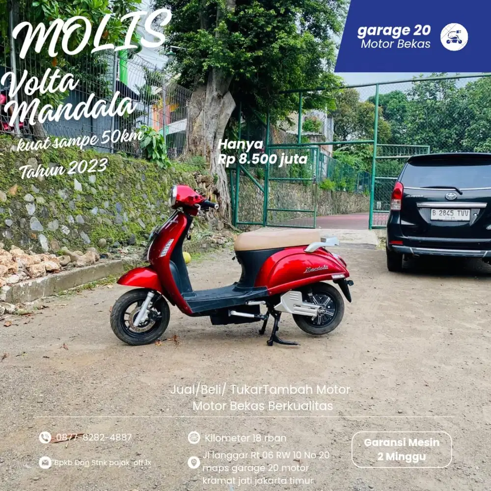 Molis Volta Mandala Kuat 50 km  Tahun 2023