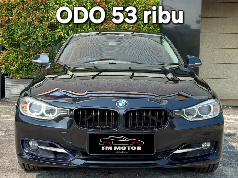 BMW 320i Sport F30 2014 AT 2.0cc, odo 53 ribu, pajak panjang