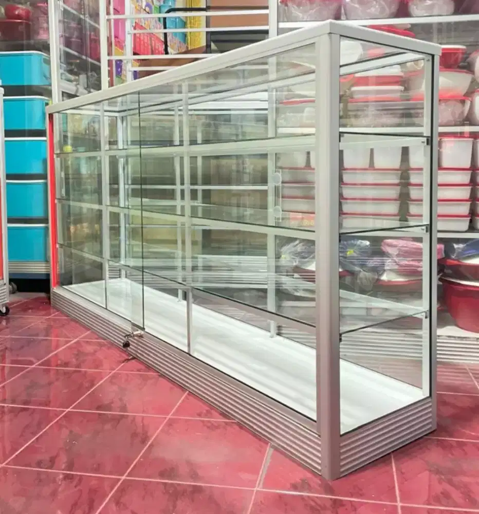 Di Jual Etalase 2M Siap Antar || Kaca full 5mm