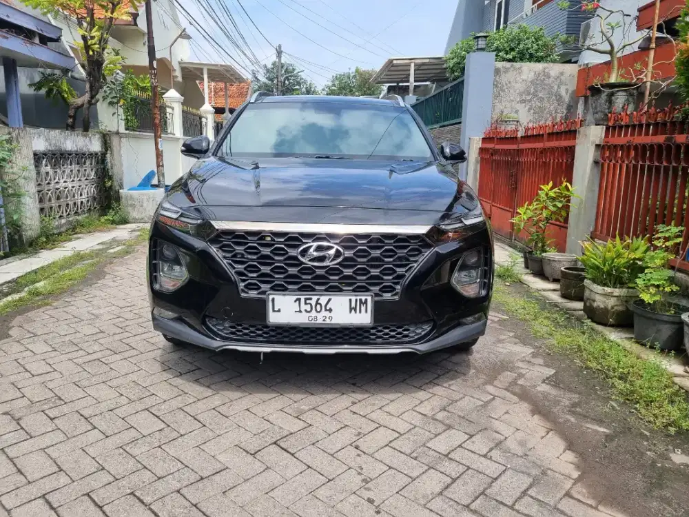 HYUNDAI SANTAFE 2.2 CRDI A/T 2019 HITAM