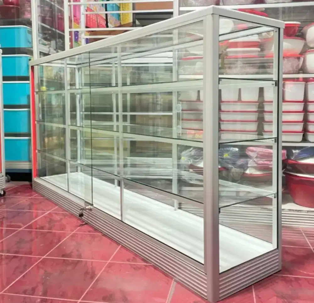 Di Jual Etalase 2M Barang Bagus || Kaca full 5mm