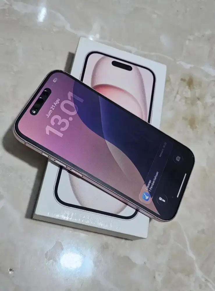 iphone 15 128 pink masih garansi ibox