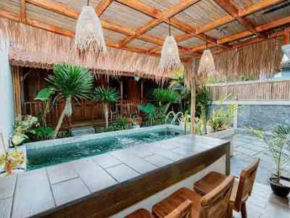 Joglo Style Villa for FREEHOLD or LEASEHOLD near Kedungu Beach