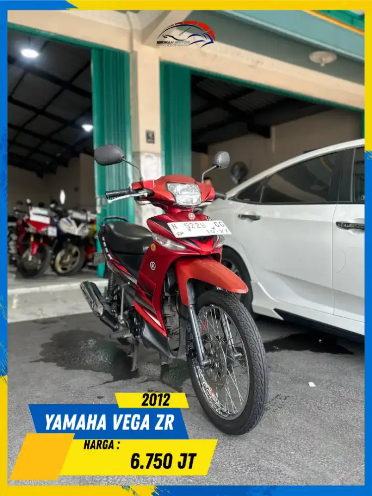 YAMAHA VEGA ZR 2012 MANTAP POLL BOLOH HIKMAH MOTOR KEPUH MALANG